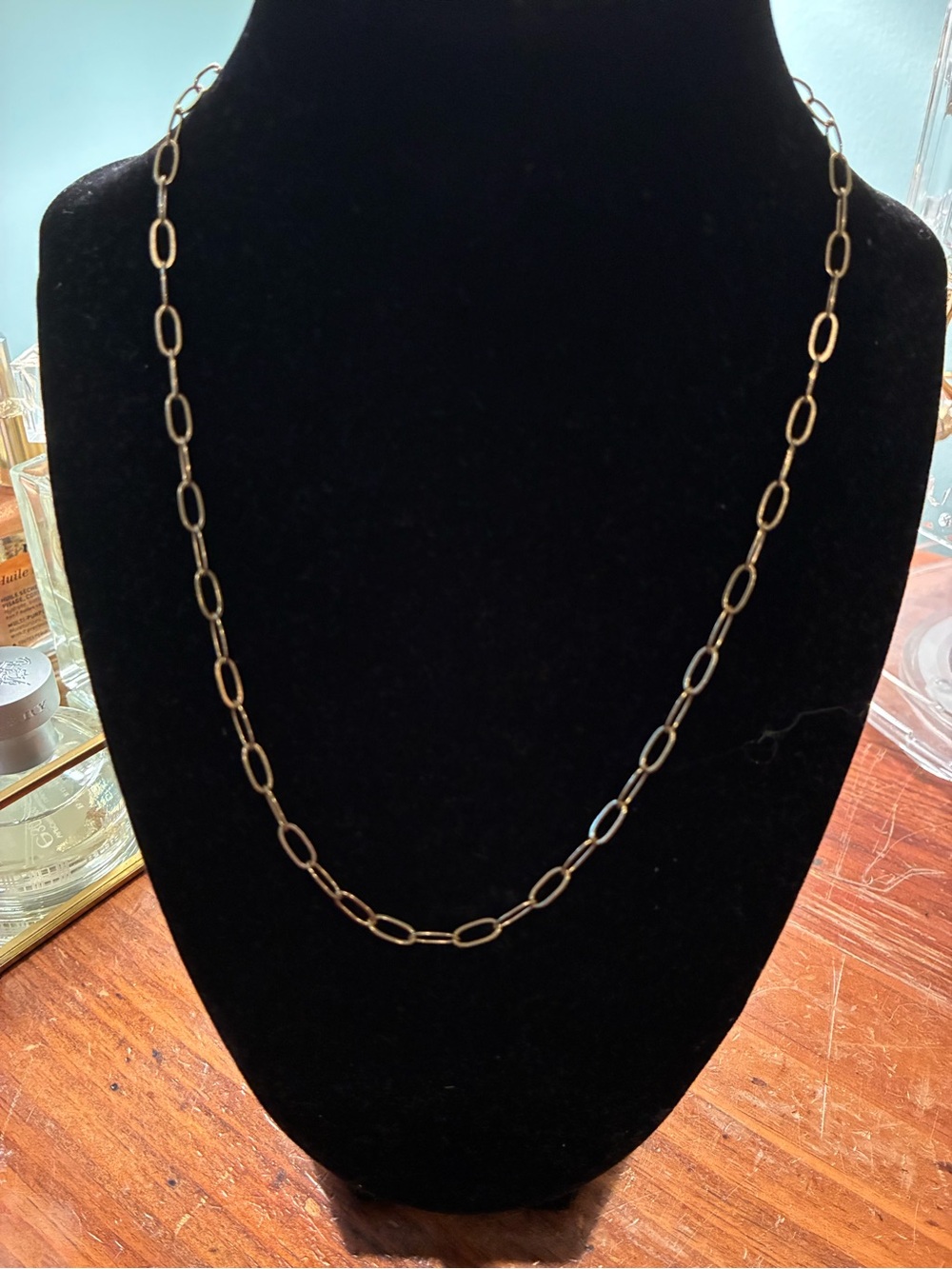 Kendra Scott Gold Oval Link Necklace